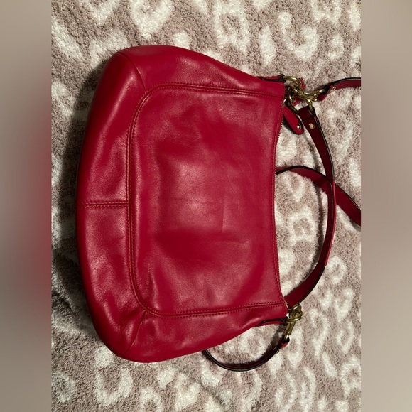 Gently used Coach bag red euc - Picture 2 of 4